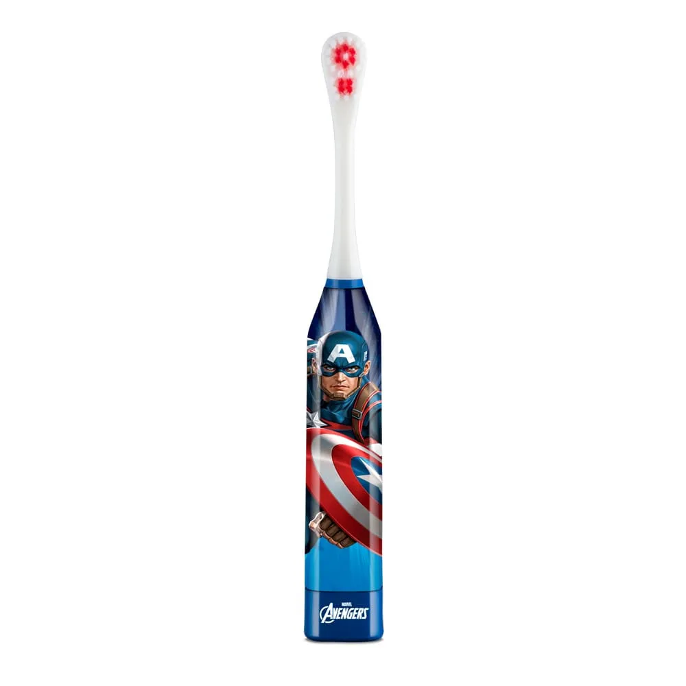 Children's Electric Toothbrush-Kids Health Pro Captain America Marvel Multilaser - HC089