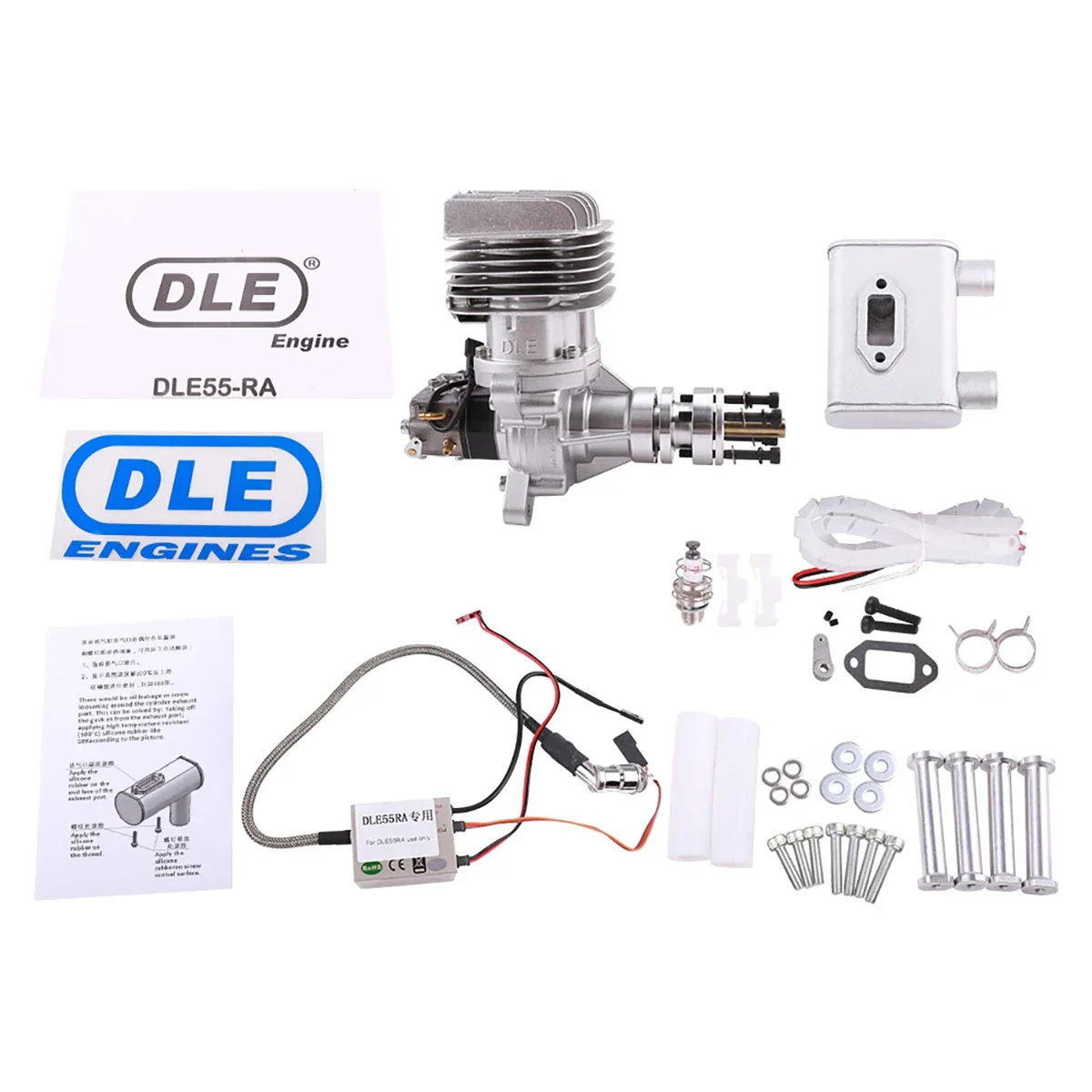 DLE 55 RA Original DLE GAS Engine For RC Airplane