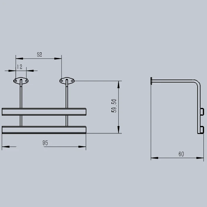 LESU Seitenschutzgitter für 1/14 Tamiya Truck Schlammstoßstange Kraftstofftank Dekorations-Schutzgitter Modellzubehör LS20160901-F – Detail 1