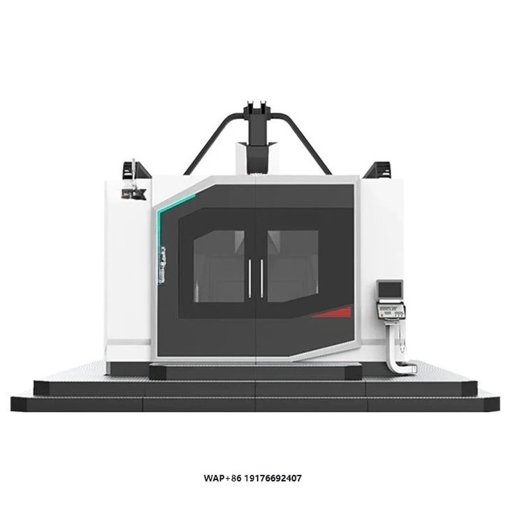 High Precision 5 Axis CNC Machining Set Gantry Type for Brass Stainless Steel Aluminium Stainless Steel Metal Parts Turning