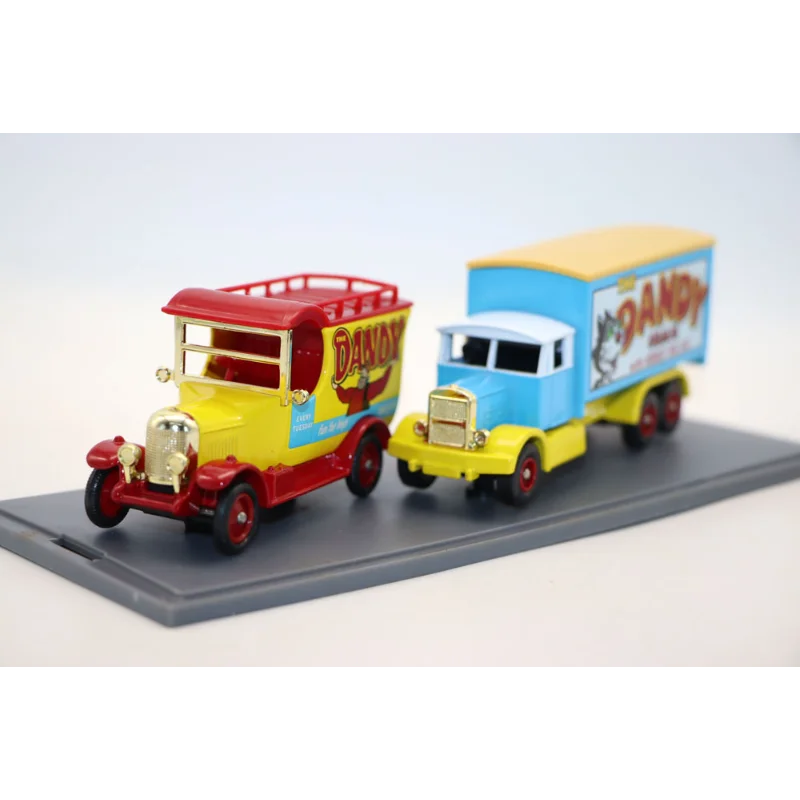 

Diecast UK The Candy Comic Painted Transport Vehicle Vintage Alloy Car Model Collectible Toy Gift Souvenir Display Ornament