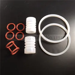 9 Pieces Seal Gaskets Combo Sealing Rings H-Ring Corrugate Tubes O-Rings For BQL Ice Cream Machine Spare Parts Replacements