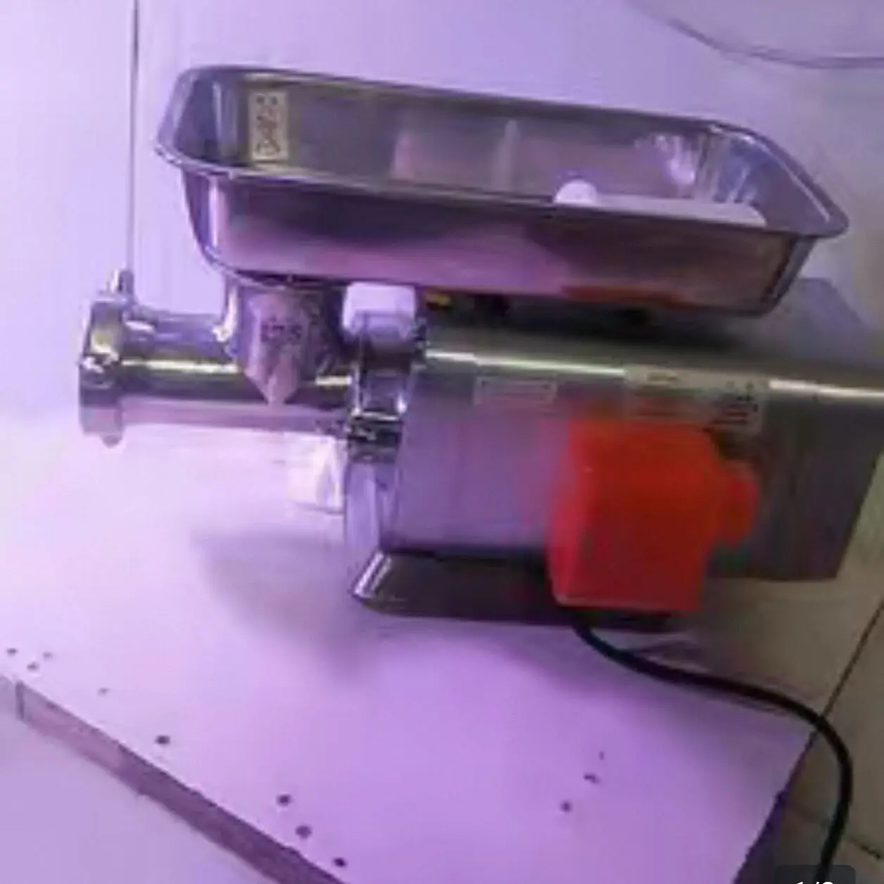 Home Commercial Electric Meat Grinder Stainless Steel Multi-functional Automatic Filling Stirring Minced Meat Enema
