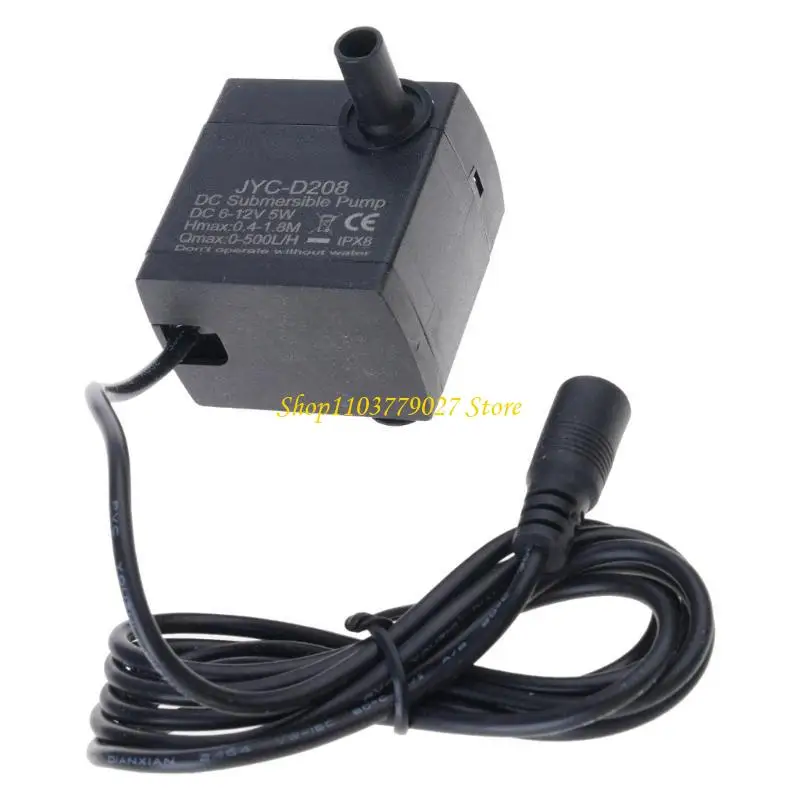 

C4DF Маленький погружной насос Погружной водяной насос длиной 1,5 м Энергоэффективный насос идеально подходит для дренажа и