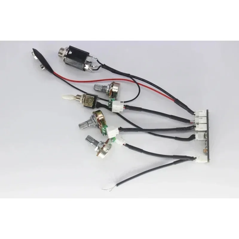 DIY Electric Guitar Conversion 2-Band EQ Preamp with Built-in Active Circuit Guitar Preamp