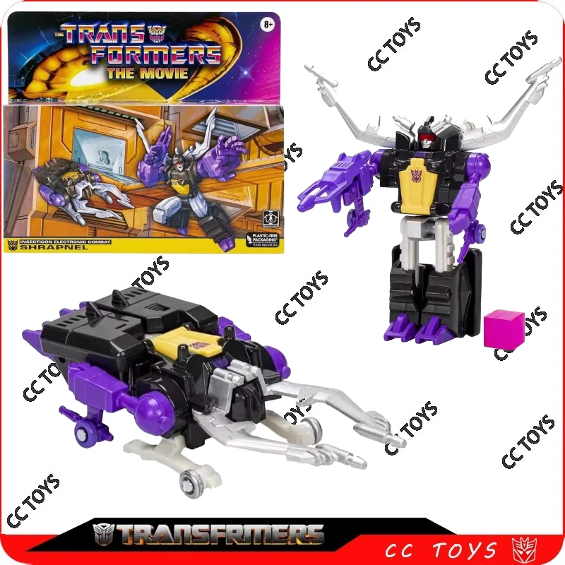 

In Stock Hasbro Transformers Toy G1 replica Shrapnel Models Anime Movie Toys Robots Action Figures Gifts Hobbies