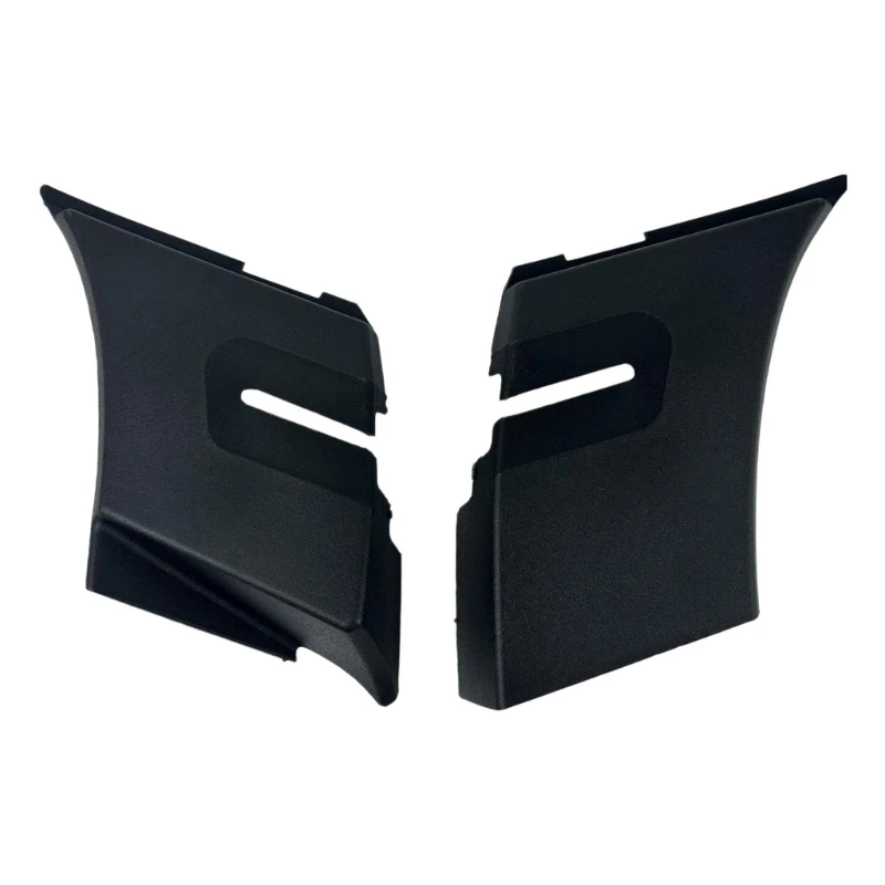 D5BE ABS Wiper Arm Cover Set for Windshield Trim, Left and Right Black Covers 25820729 25820730 Direct Clip-On Mounting