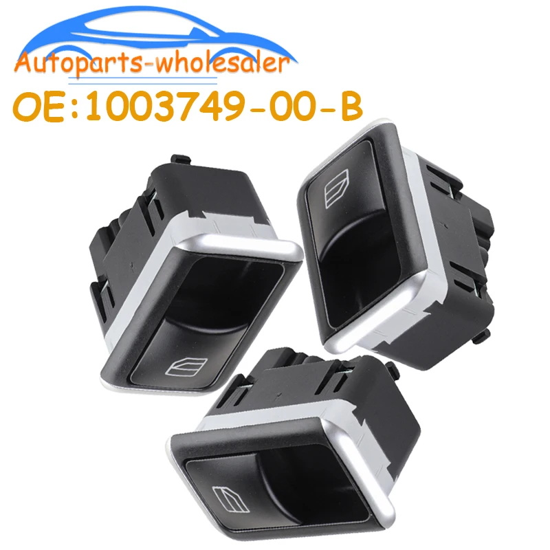 Car Auto accessorie Power Window Switch Button 1003749-00-B 100374900B 2703245 1003749X0B For Tesla Model X S 2012-2020