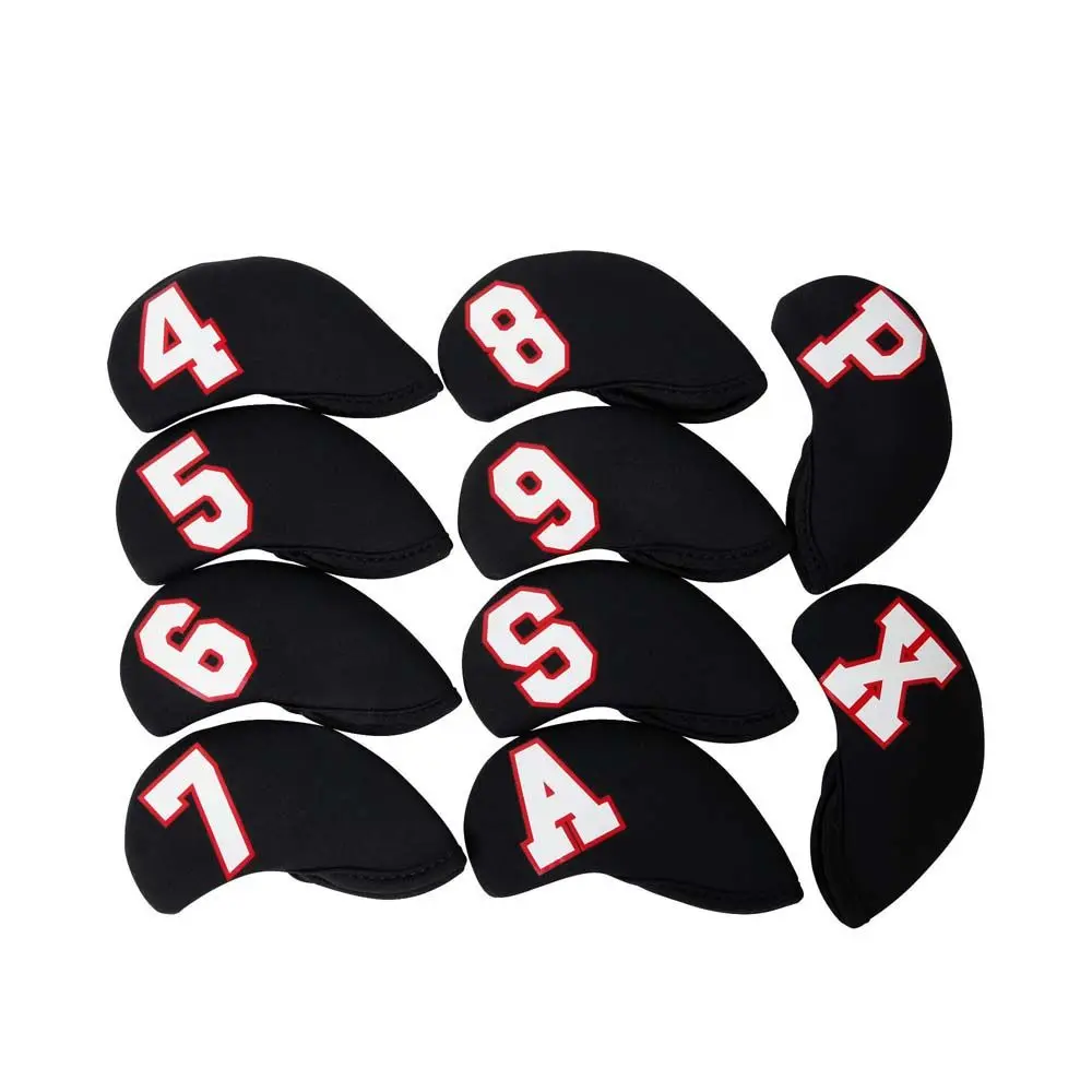 Accessories Training Equipment Iron Wedge Protector Golf Iron Covers Set Golf Head Cover Golf Iron Headcover Protector Case