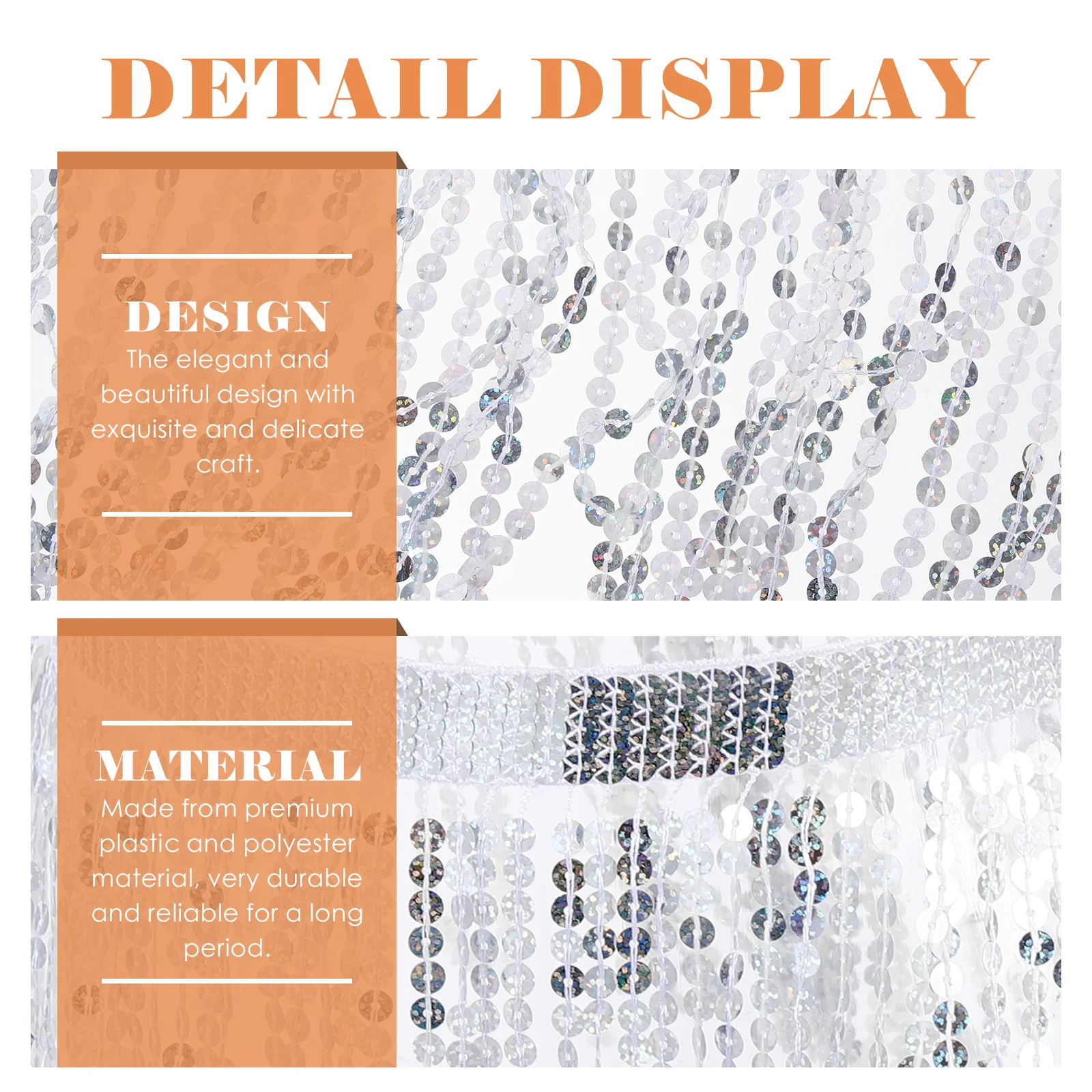 

Sequin Tassel Trim Cuttable Diy Decorative Fringe For Latin Dance Costume Curtain Dress Table Cloth Craft Sewing