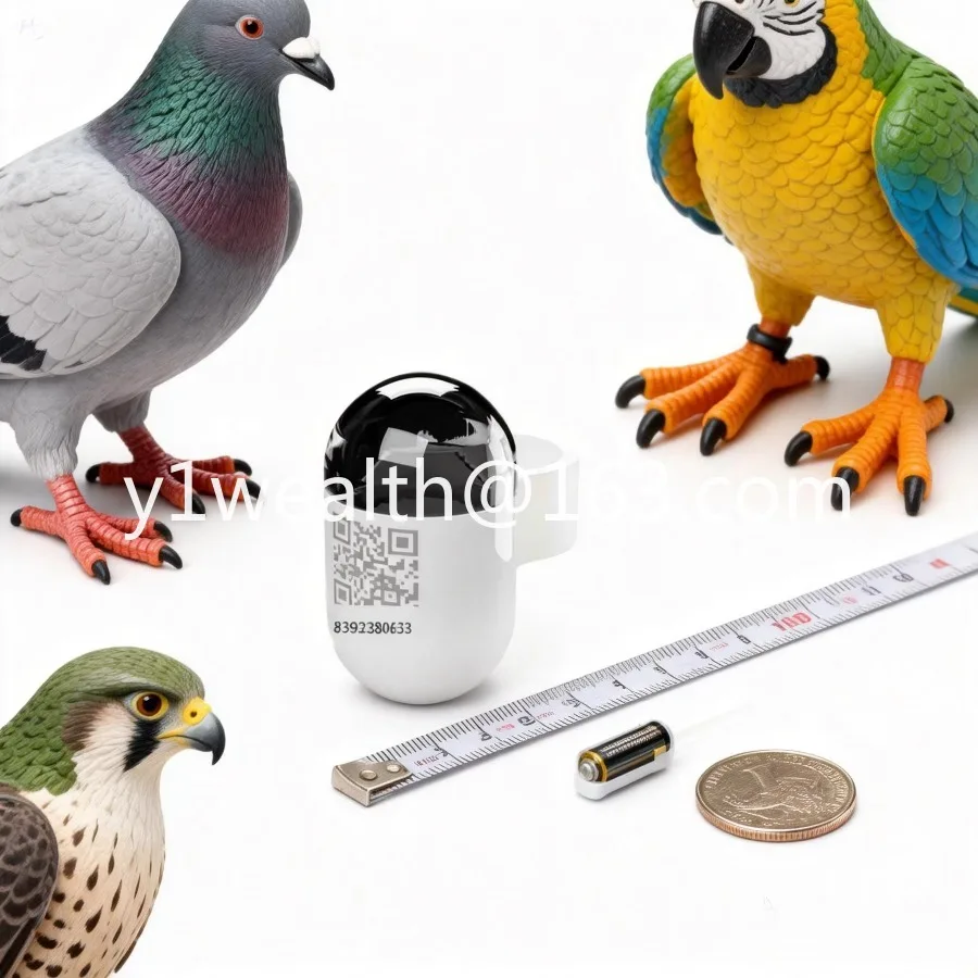 2.2g Lightweight Bluetooth Bird Telemetry Tag for Migratory Bird locator & Habitat Research