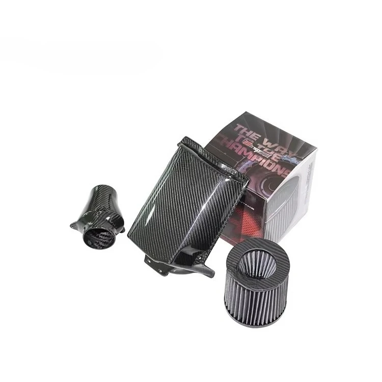 

High Performance Real Car Data Development ForBENZ E 2.0T (M274) 100% Dry Carbon Fiber Cold Intake System
