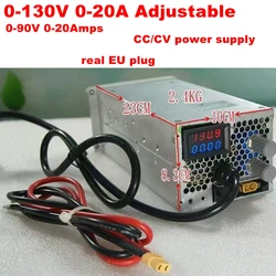 0-60V 0-50A Adjustable Power Supply charger CC CV 30v 90v 0-30A 72V 48V 36V 24V 60v 20A 60A 30A 40A 50A 15A 25A Power battis