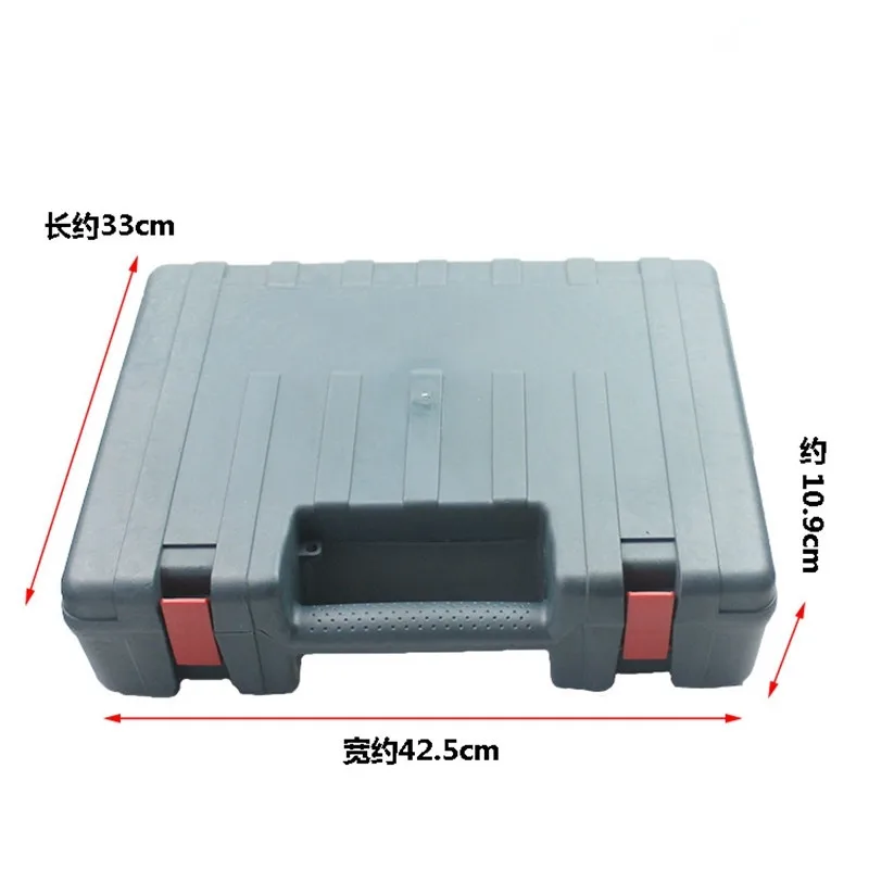 1PC Percussion Drill Plastic Tool box For GBH2-26 Hammer Drill Storage Box 33X42.5X10.9CM