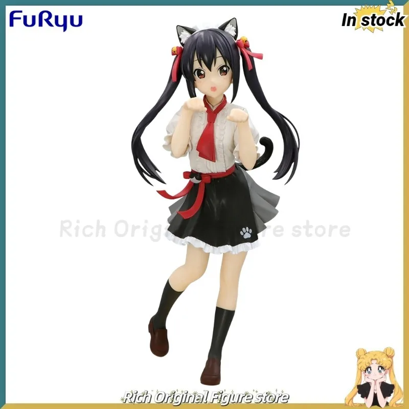 

【В наличии】Оригинальная фигурка FuRyu Trio-Try-iT K-ON! Модели аниме-фигурок Накано Азуса