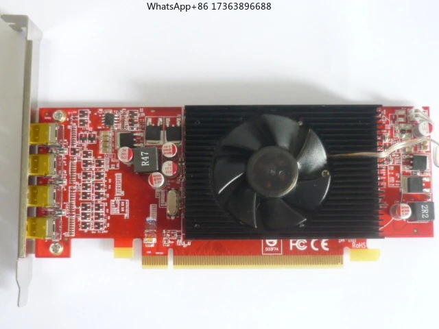 AMD 6570 1G 4 CH PCI Express Support Four Monitors Multiple Video Card Graphic Card