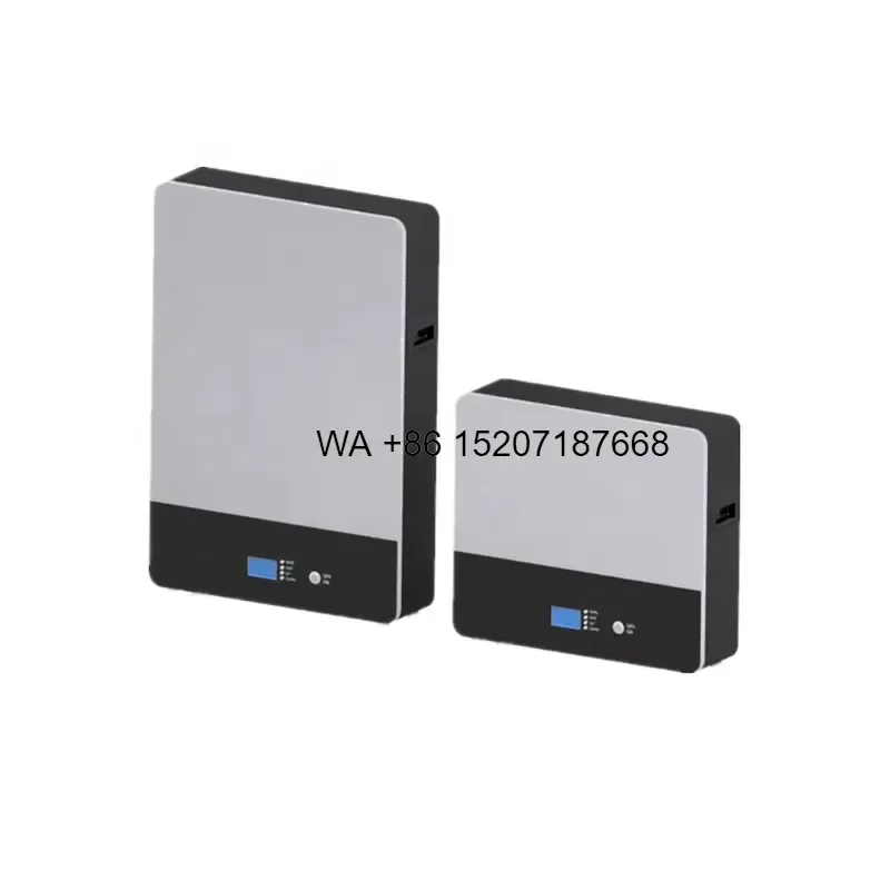 Wmwmnu for 51.2V 100Ah LiFePO4 Battery 5KWh Wall Mounted Home Solar Energy Storage System 48V Lithium Ion Backup Power for