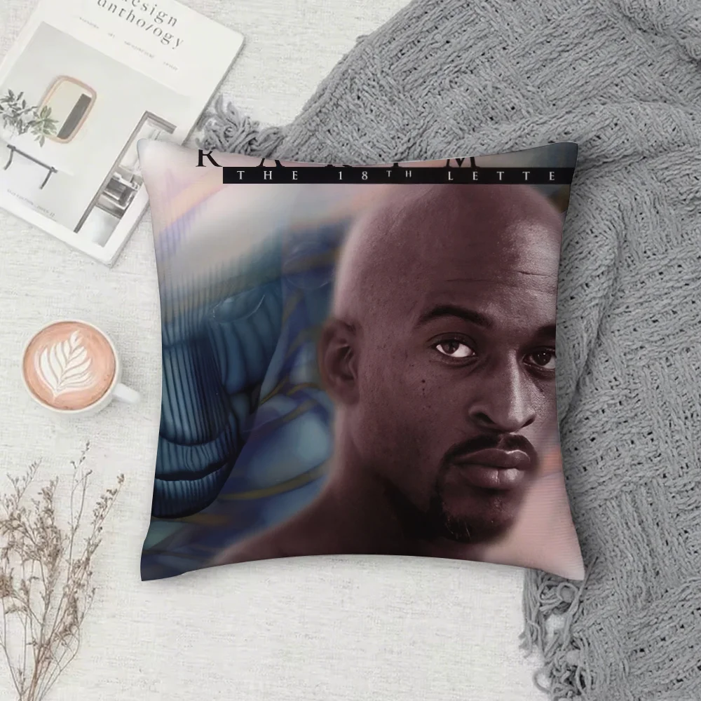 

Чехол для подушки Rakim Rapper, квадратный, с рисунком, удобный, подходит для дивана и комнаты.