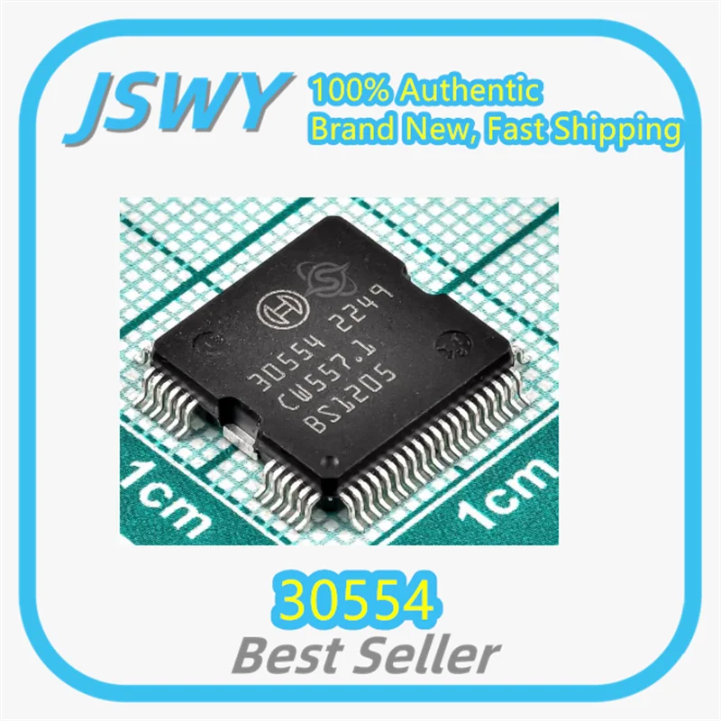 

(2/30 pieces) 30554 HQFP6 Vehicle Body Computer Board Power Driver Chip - Genuine Original
