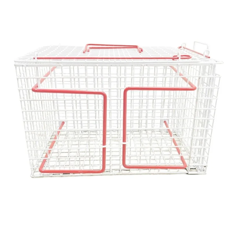 White immersion cage, injection cage, and dog injection, rescue, suppression cage