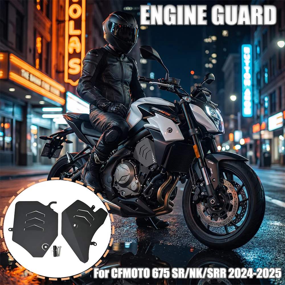 

Motorcycle Accessories Engine Guard Frame Protector Accelerator Control Cover For CFMOTO CF MOTO 675SR-R 675NK 675 SR SRR NK