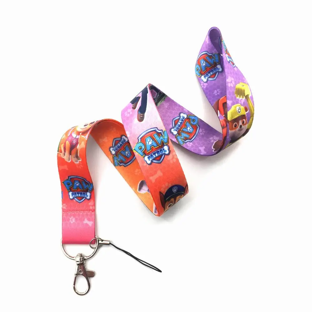 Best Paw Patrol My Little Pony Cartoon Stretch Lanyard Card Holder Keychain Extra Long Phone Strap Gift Set for Kids and Girls
