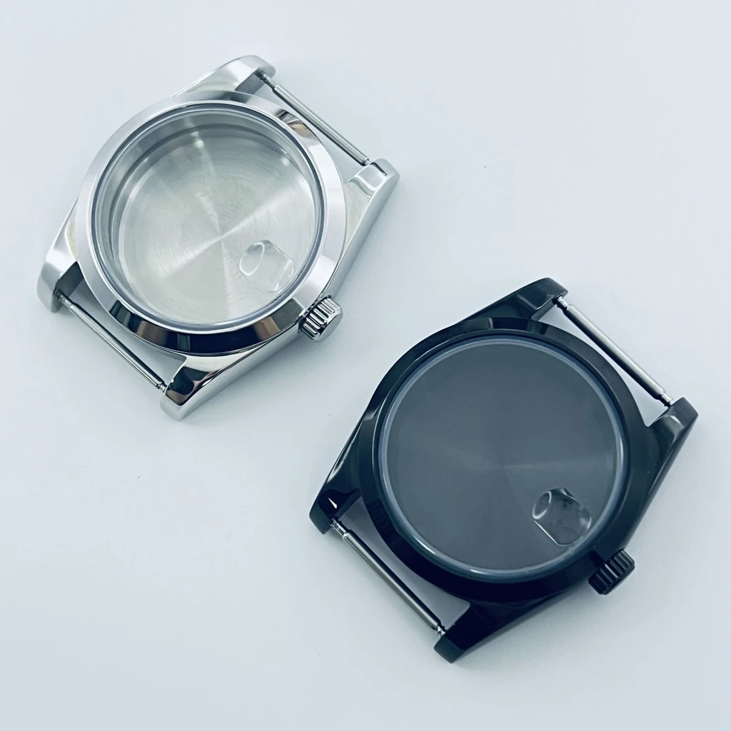 High Quality 36mm 40mm Rose Gold Case Sapphire Crysta Fit NH34 NH35 NH36 NH38 NH39 NH70 NH72 ETA2824 PT5000 Movement