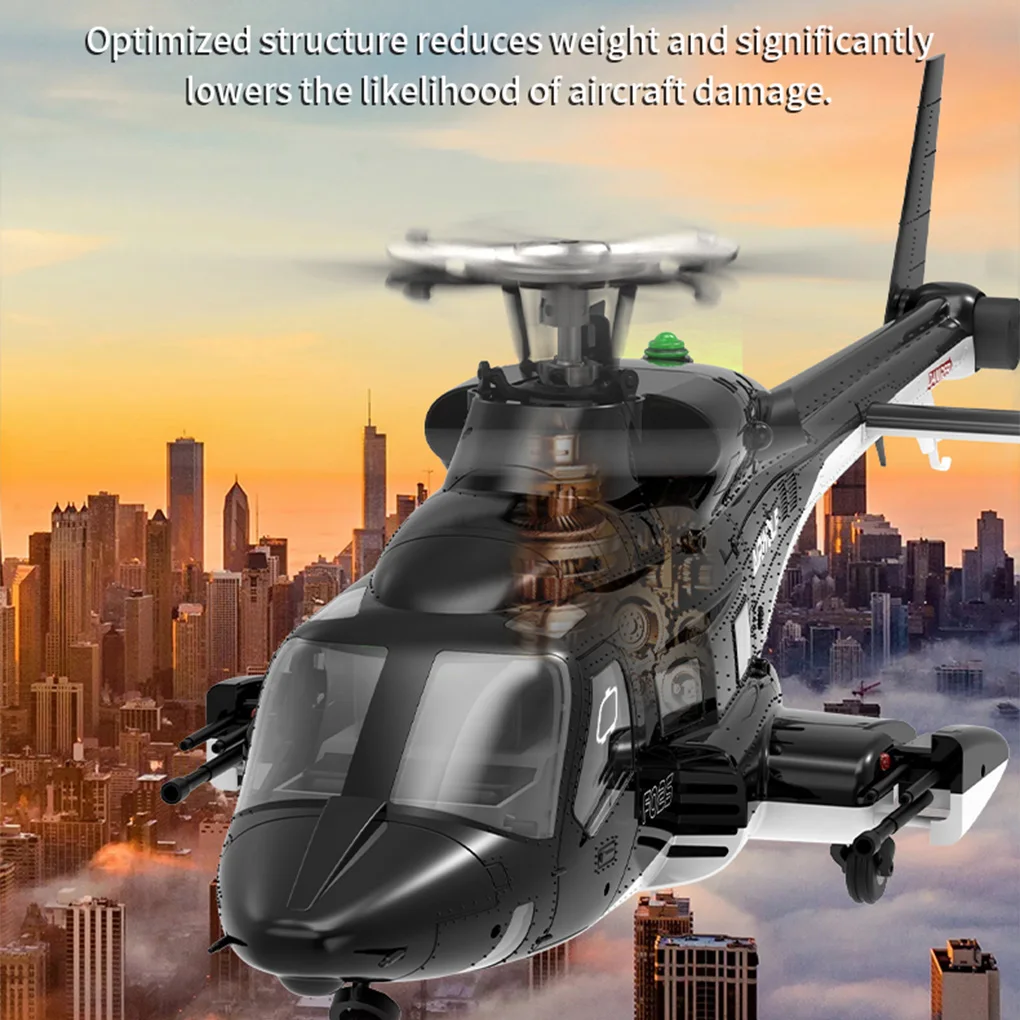 

1/34 F02S Flying Wolf RC Вертолет GPS Спутниковое позиционирование Автоматический возврат Левая и правая рука Переключаемая радиоуправляемая модель самолета Игрушка
