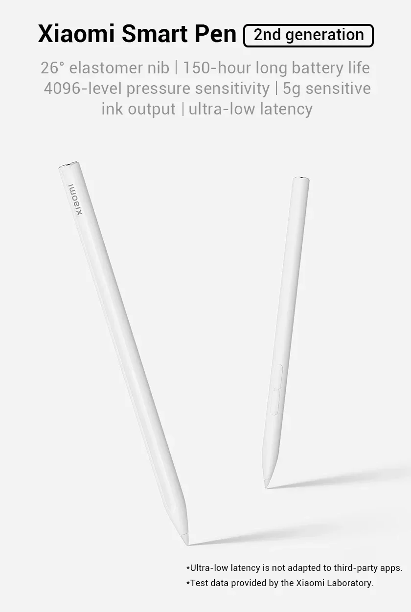 Xiaomi Stylus Pen 2 Generation 240Hz 152mm Draw Writing Screenshot