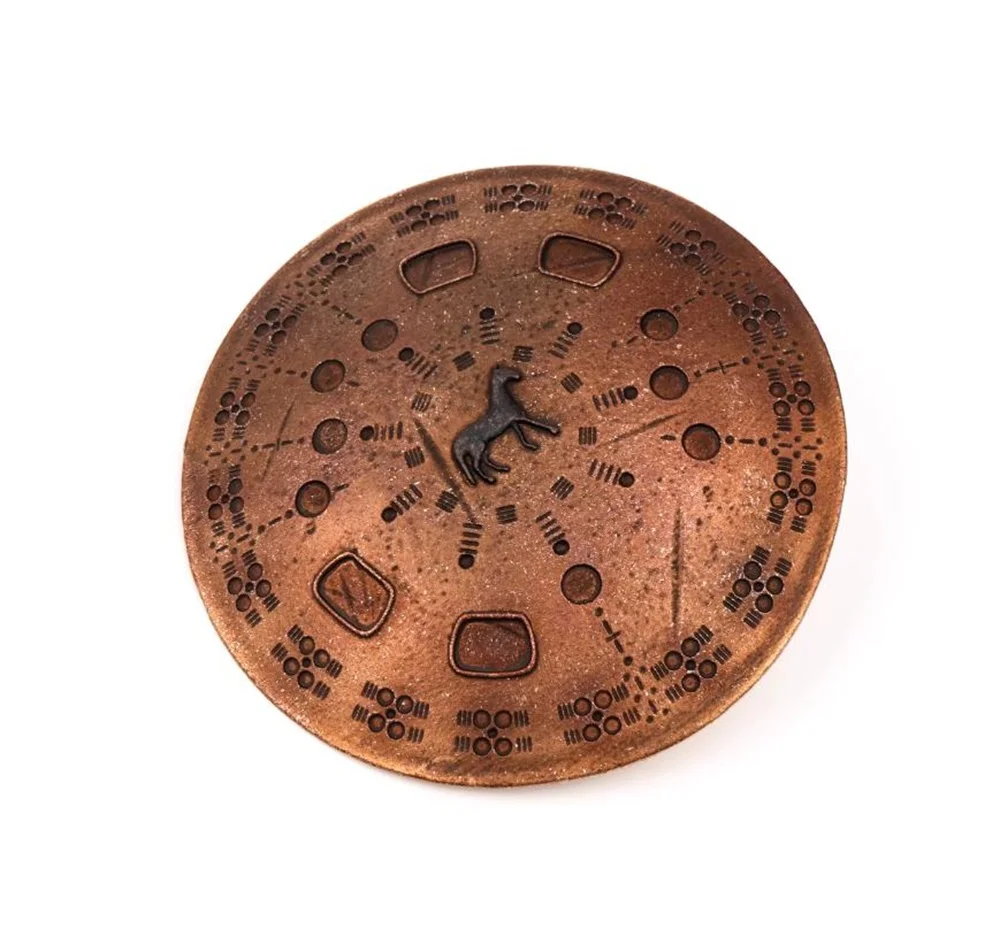 

1/6 HHMODEL HAOYUTOYS HH18060 Imperial Prince Toys Model Metal Material Round Shield Not Real For 12" Figure Doll Collect DIY