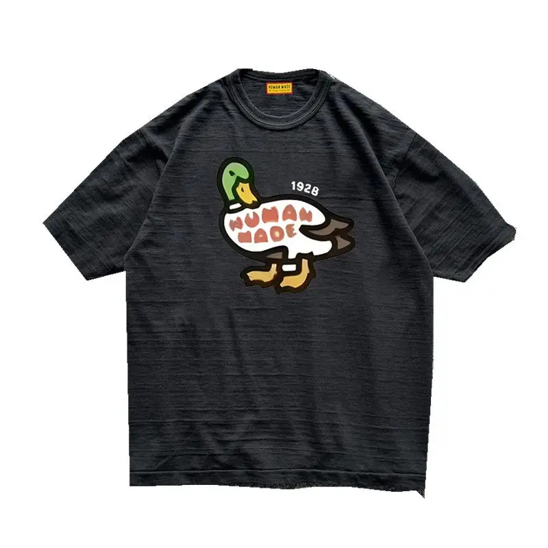 Human Made SS25 Animal Print T-Shirt, Store Limited Crewneck Tee for Unisex