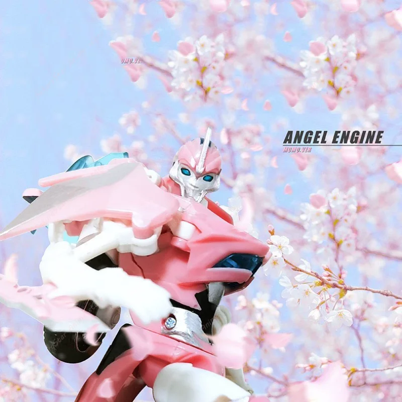 【In Stock】APC-Toys First Edit TFP Blue Arcee Angel Engine Japanese Comic Ver Female Transformer Motorcycle Action Figure view 3