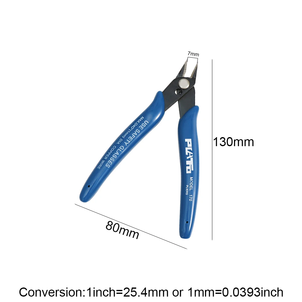 1 Stuk Bule Flush Side Shear Cutter Clipper Snij Kralen Tang Voor Sieraden Draad Gereedschap Sieraden Tang Gereedschap En Uitrusting