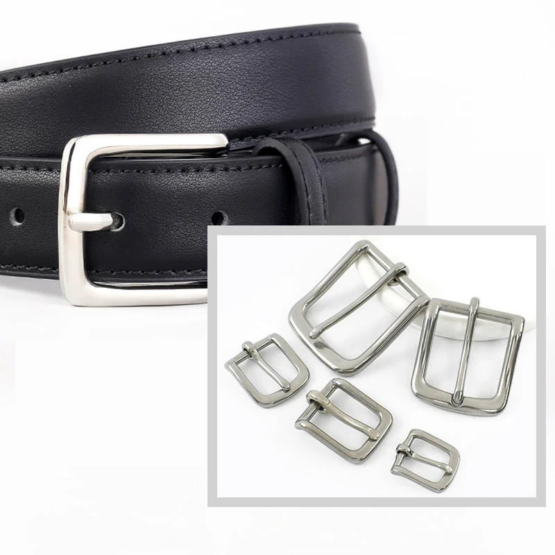 

2/4Pcs 16-39mm Stainless Steel Pin Buckles for Bag Strap Adjustable Clasp Purse Belt Fastener Buckle DIY Hardware Accessories