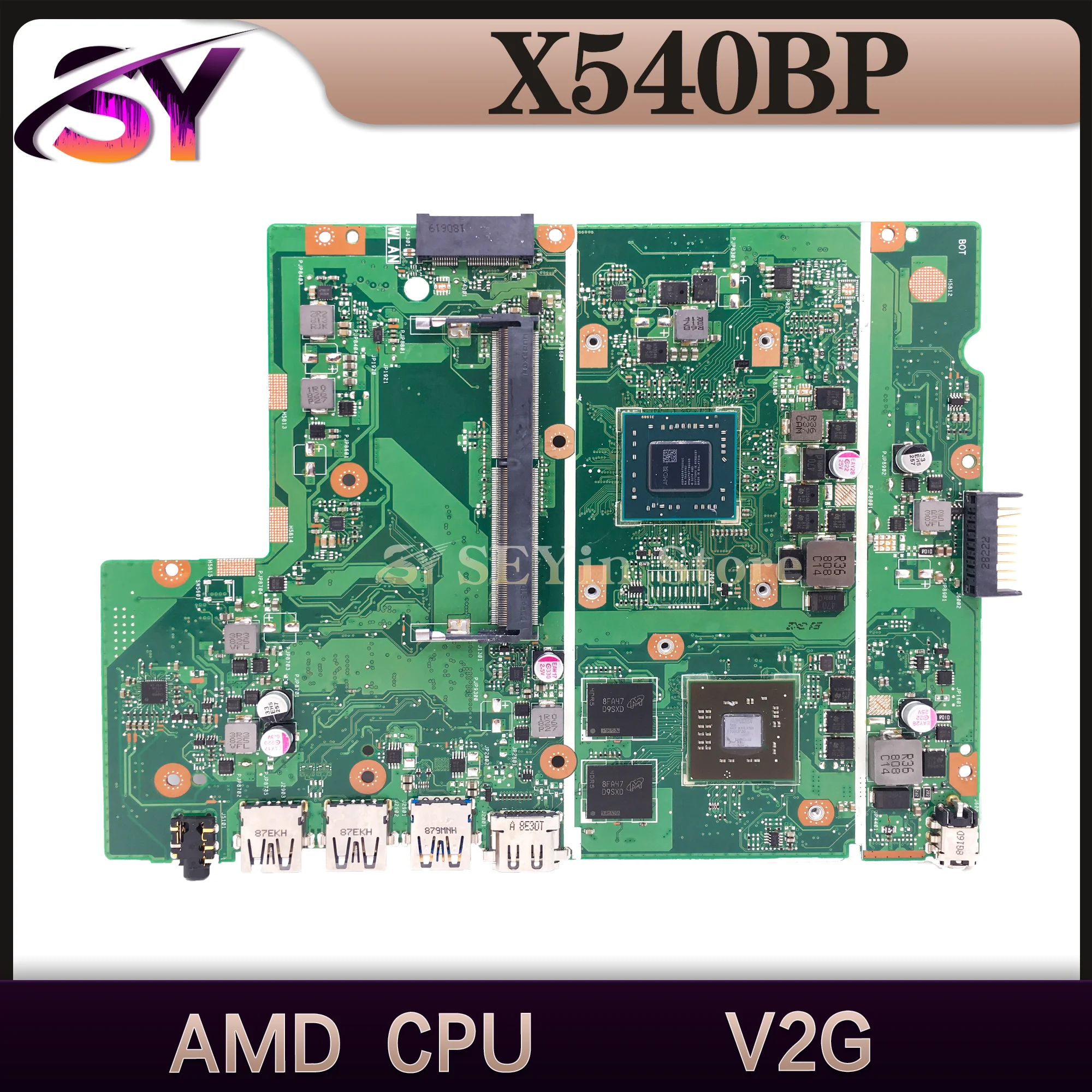 

Mainboard X540BP X540BA R540B F540B A540B K540B Laptop Motherboard AMD CPU V2G/UMA Notebook Maintherboard