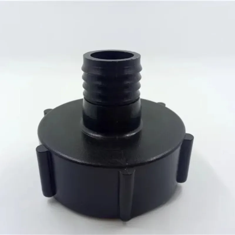 Ton bucket valve, ton bucket joint outlet accessory 2-inch coarse thread stainless steel plastic variable diameter adapter 25 20