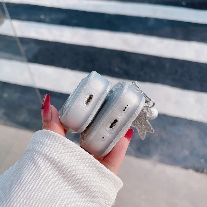 เคสพิเศษรูปดาวที่หรูหรามีสไตล์สำหรับ airpods 2 3 Generation สำหรับ Apple airpods Pro 2ND GEN Air pods