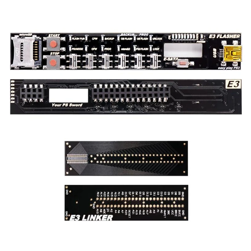 1 ชุด Professional BOARD ถาดฮาร์ดไดรฟ์โฮสต์ปกแข็ง Edition Downgrade เครื่องมือสําหรับ E3 NOR Flasher เกมคอนโซลอะไหล่