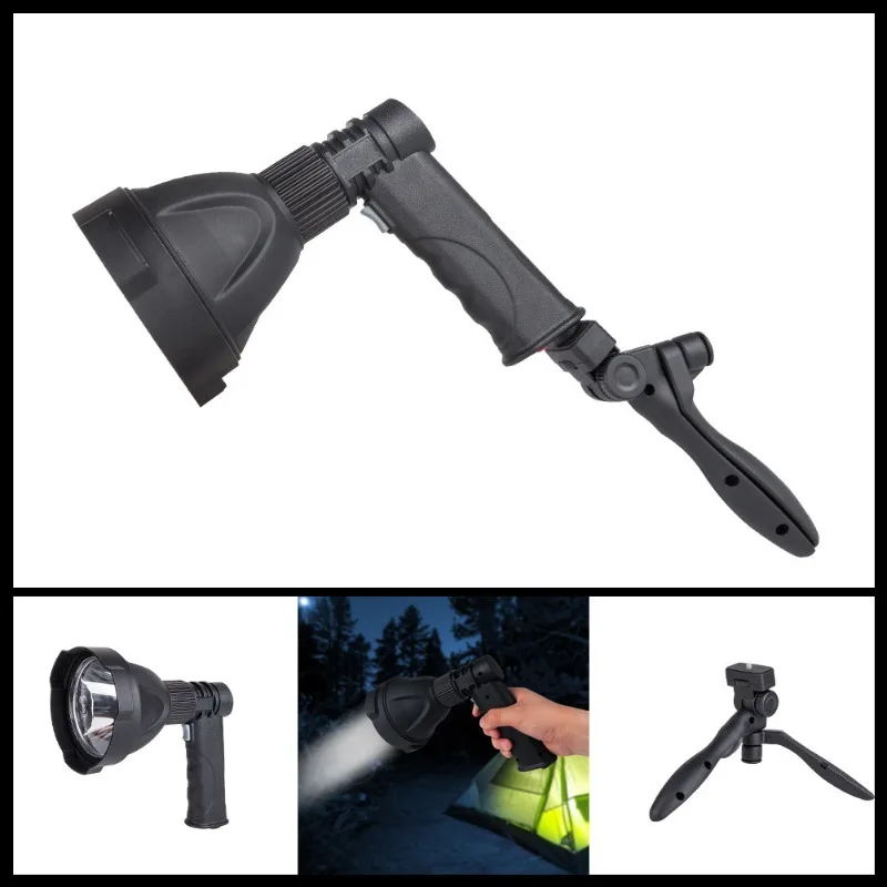 

USB Handheld Light L2 Charging Work Light Outdoor Patrol High Power Remote Lighting Tool with Bracket