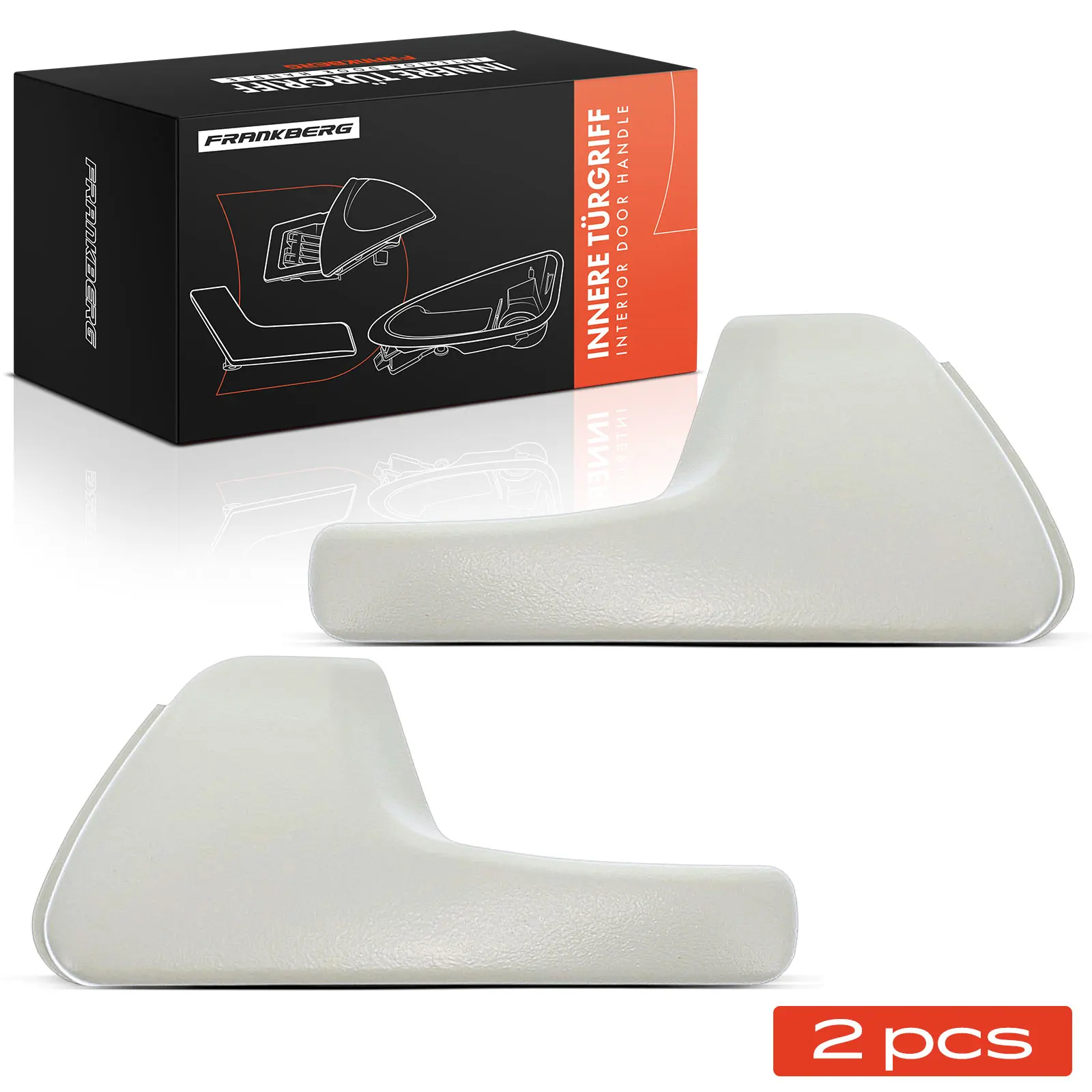 Maniglia interna per portiera anteriore e posteriore Frankberg 2X per VW Golf III Van 1H1 Golf III Variant 1H0837226T21 1H0837225T21