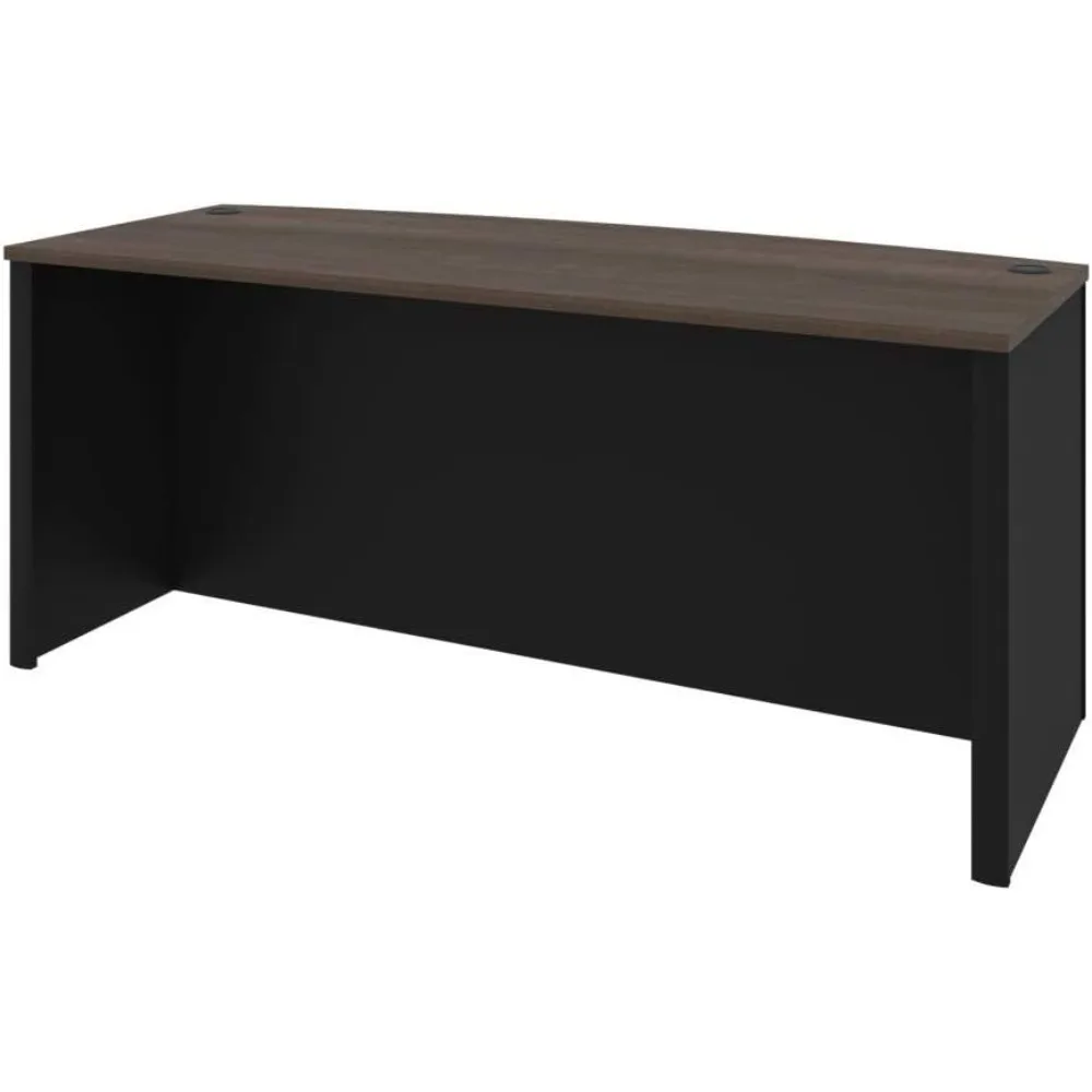 غلاف سطح المكتب، 72 وات، أنتيغوا وأسود، محطة عمل احترافية، حل مكتبي كبير، مكتب مكتب منزلي #1