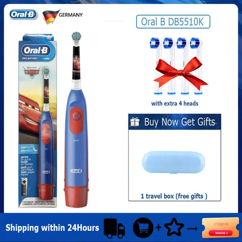 Oral-B Детская электрическая зубная щетка с вращающейся головкой