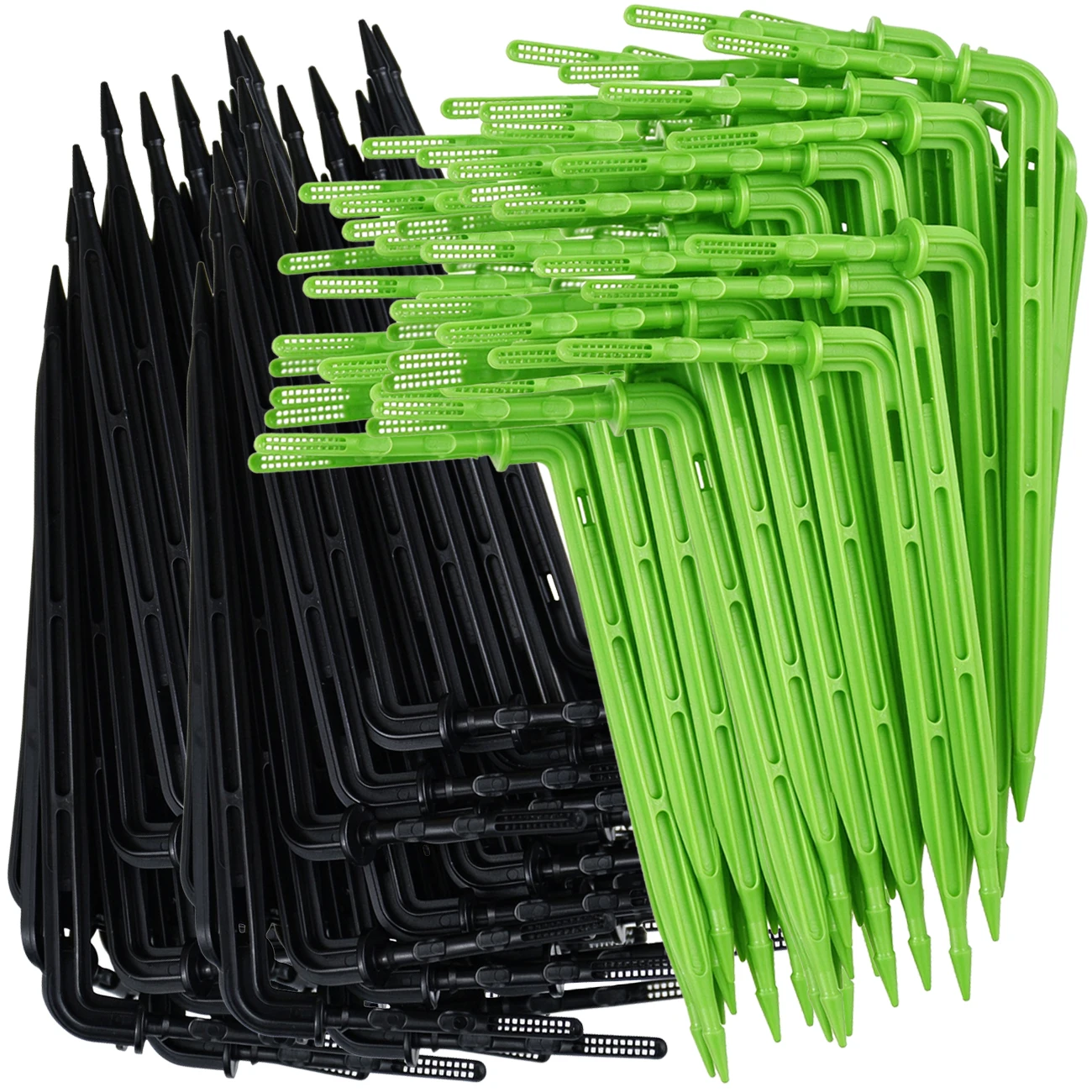 3/5mm Hose Bend Arrow Dripper Garden Irrigation Potted Flowers Water Dropper Drip Gardening Irrigation System Micro Flow Dripper