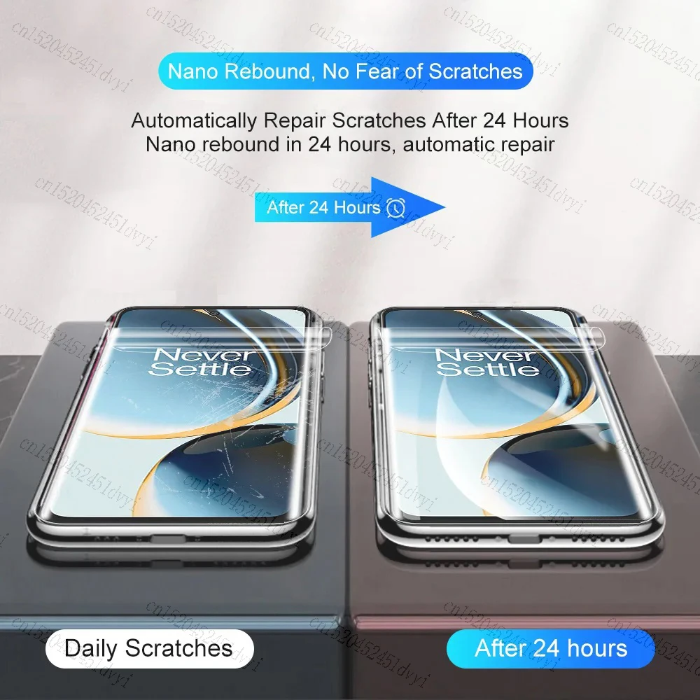 3 قطعة فيلم هيدروجيل ل OnePlus Nord 3 5G CPH2493 CPH2491 6.74 "واقي شاشة واقي على OnePlus Ace 2V PHP110 فيلم الهاتف