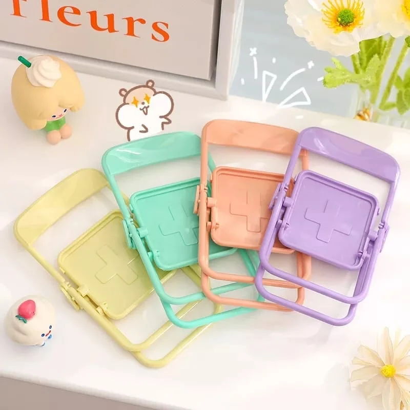 Chair Shape Phone Stand Creative Desktop Organizer Cute Decoration Holder for Coffee Shop Cafe Bar Table Number Display Menu Sta view 6
