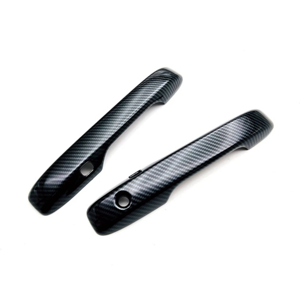 Customer Favorite Car Carbon Fiber Front Door Handle Cover Trim Sticker Door Handle Bowl Cover Trims For Honda HRV HR-V Vezel 20
