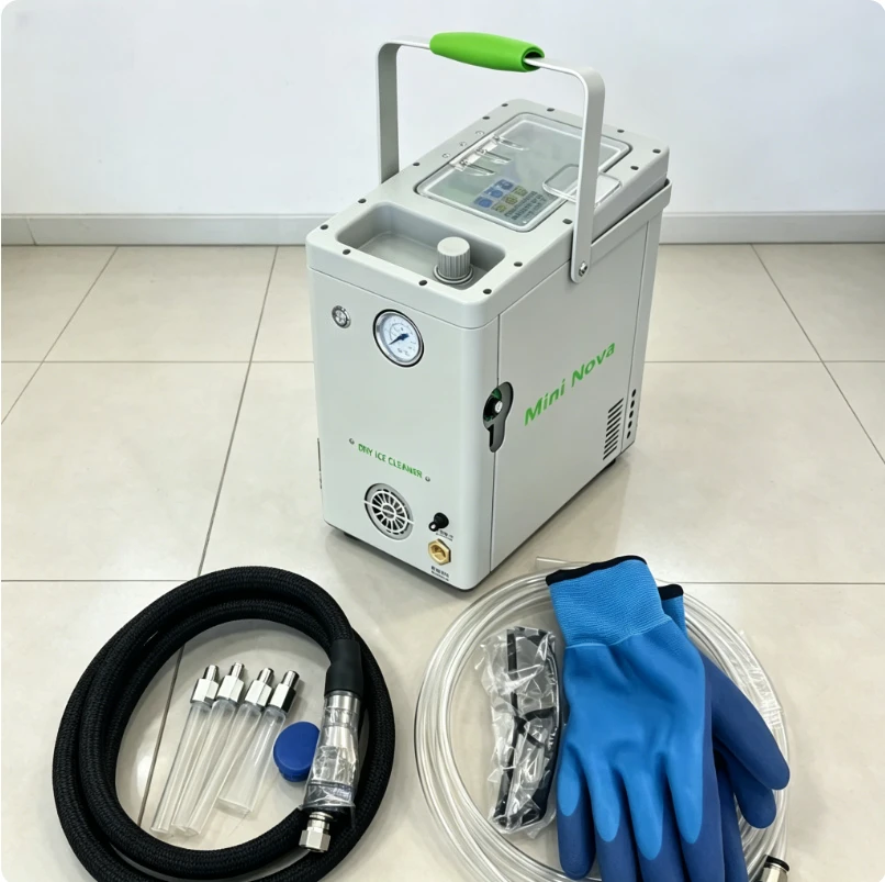 Mini Portable Dry Ice Blasting Machine for Laboratory Electronics Circuit Board Cleaning Dry Ice Blasting Machine Factory Price