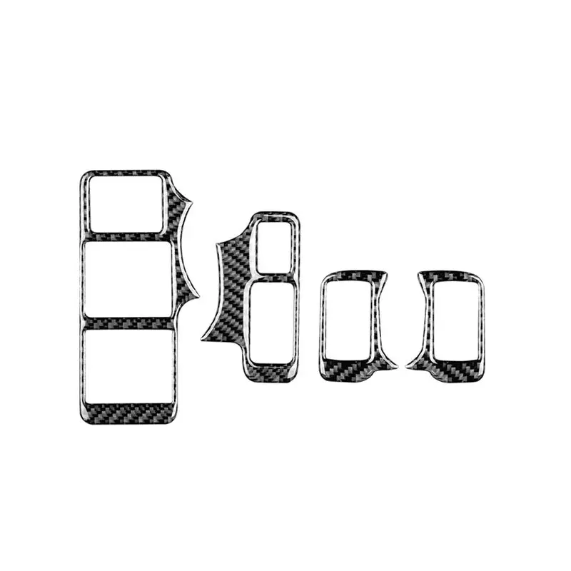 

Window Lift Switch Panel Cover Car Switch Panel Accessories Carbon Fiber For Acura TL 2009-2014