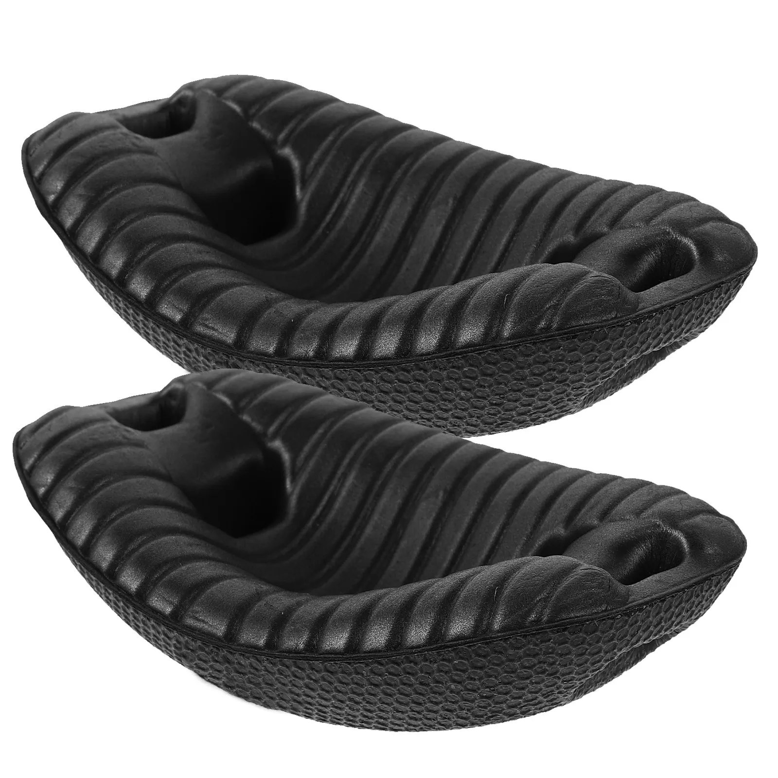 

2Pcs Ice Hockey Chin Cushion Ergonomic Chin Strap Protector for Football Sports Jaw Impact Guard