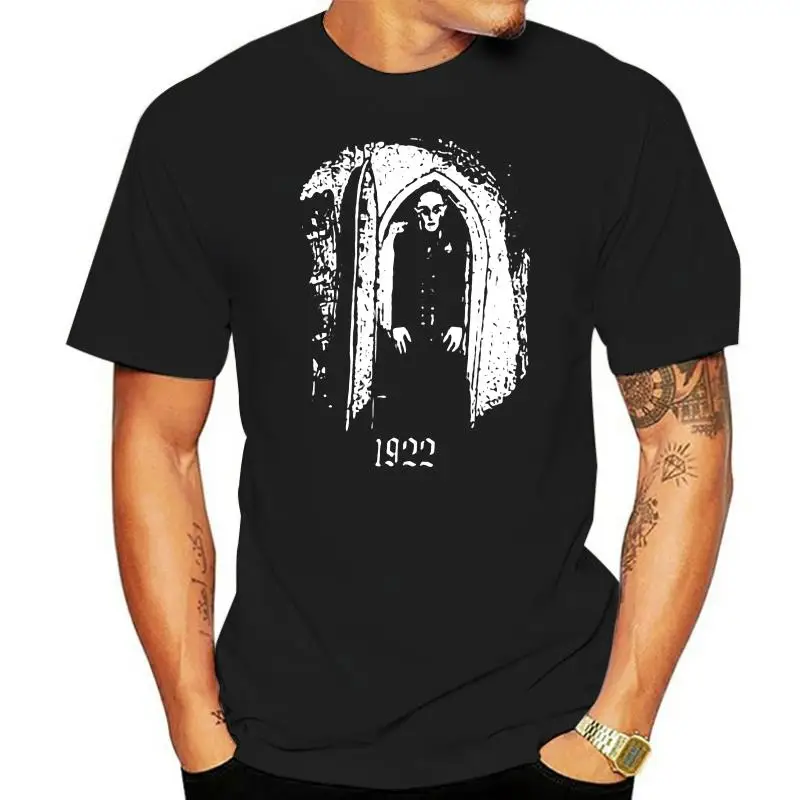 

Nosferatu Goth Men Black Tees T-Shirt Clothing